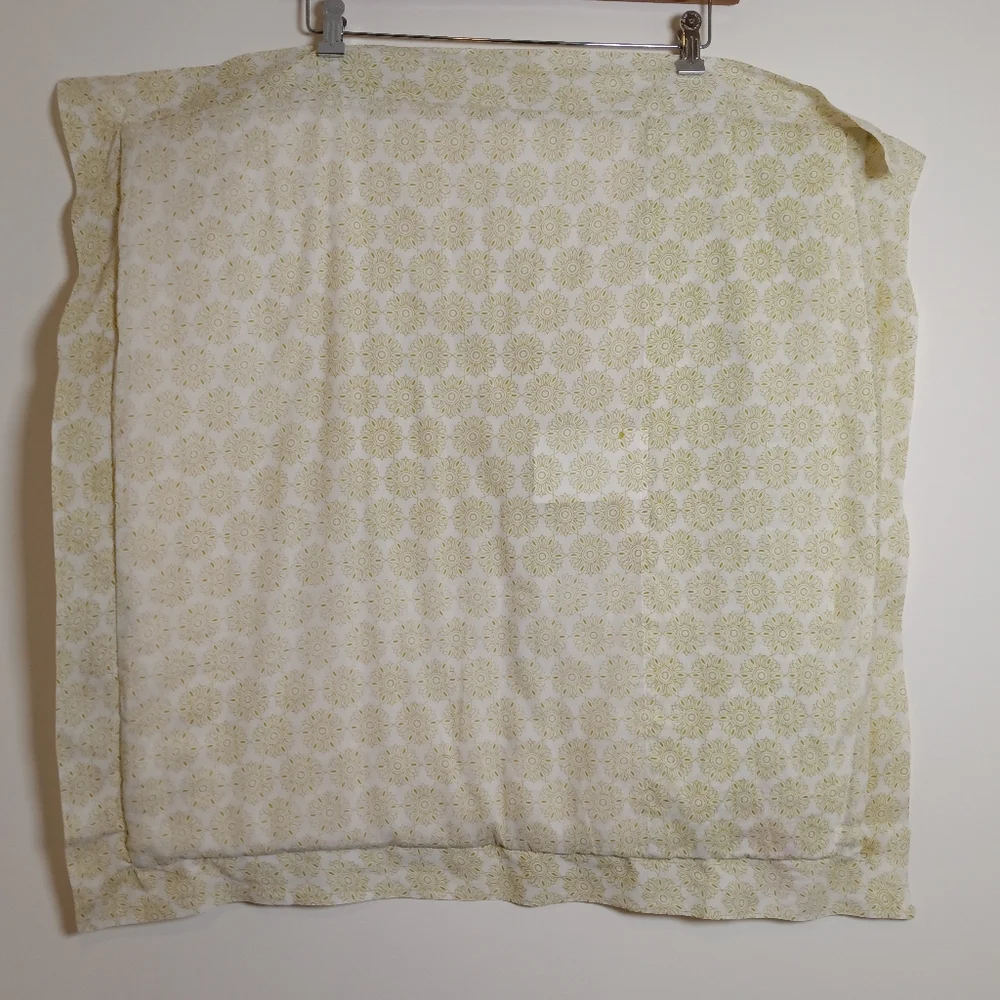 Anthropologie Boho Floral Patchwork Pillow Sham PAIR